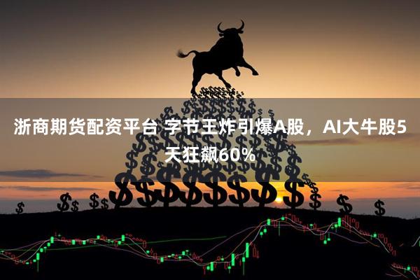 浙商期货配资平台 字节王炸引爆A股，AI大牛股5天狂飙60%